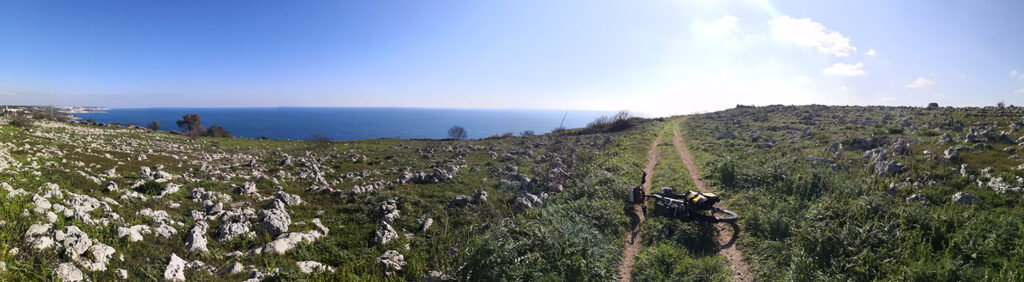 Serra del MIto e bicicletta